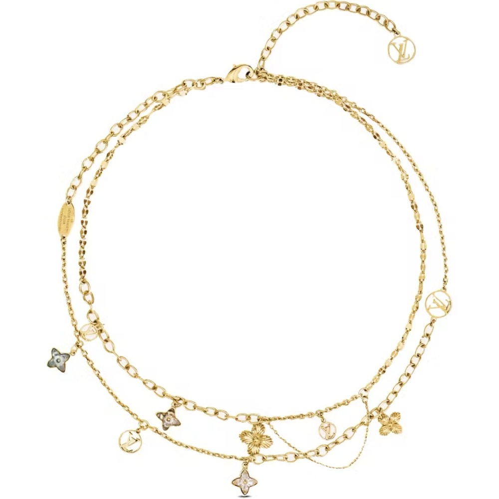 Louis Vuitton Blooming Strass Necklace